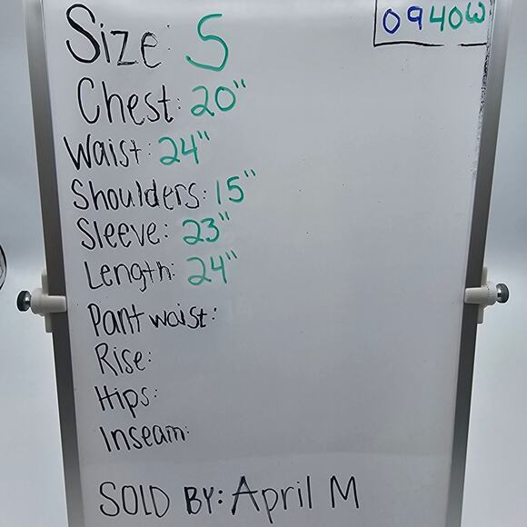 Band of the Free Womans size S Josie Sapphire Mixed Print Long Sleeve Top NEW - Picture 8 of 8